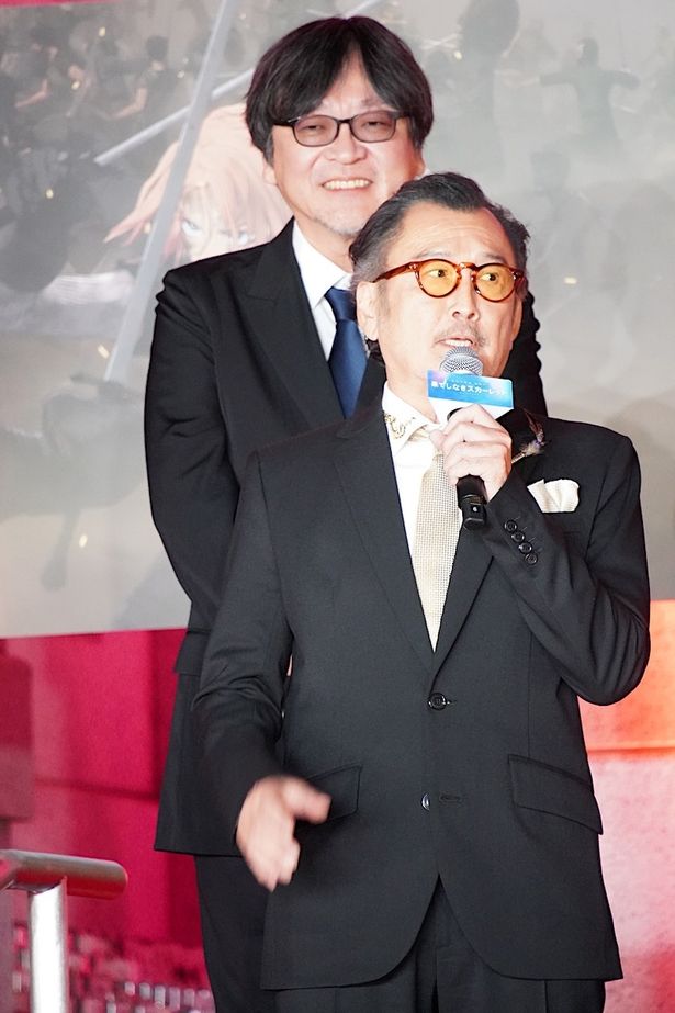 『果てしなきスカーレット』ジャパンプレミアの様子