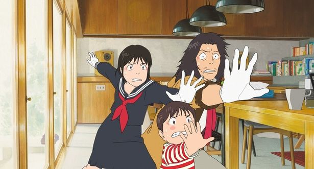 くんちゃんは家族の歴史を旅することで自らのルーツと向き合る(『未来のミライ』)