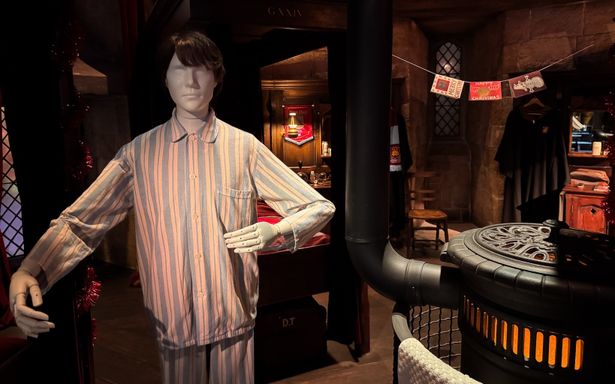 ネビルがダンスの練習をしているのは、『ハリー・ポッターと炎のゴブレット』の微笑ましい場面