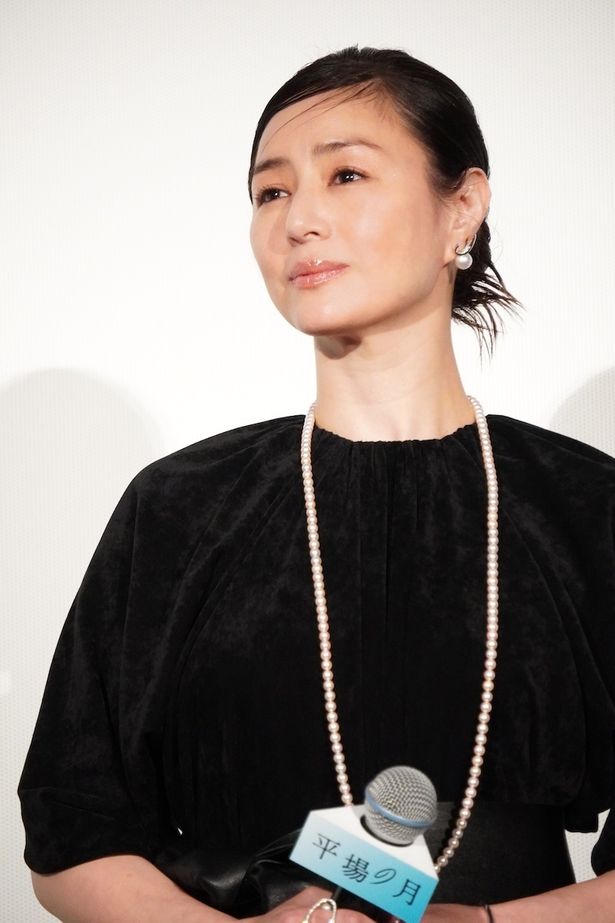 井川遥、上映後の会場を見渡して感無量