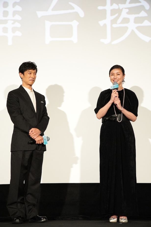 『平場の月』初日舞台挨拶の様子