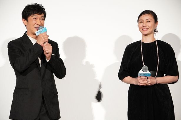 『平場の月』初日舞台挨拶の様子