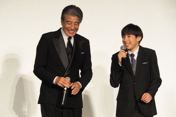 尾上眞秀が舘ひろしに感謝