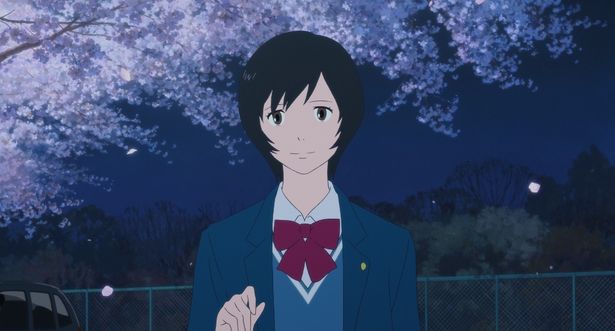 渋天街から渋谷に戻った九太が出会ったのが、女子高生の楓だった(『バケモノの子』)