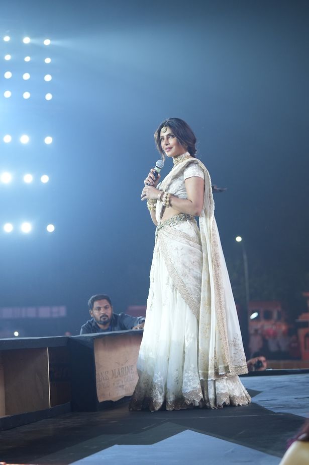 インドのハイデラバードで行われた制作発表イベント