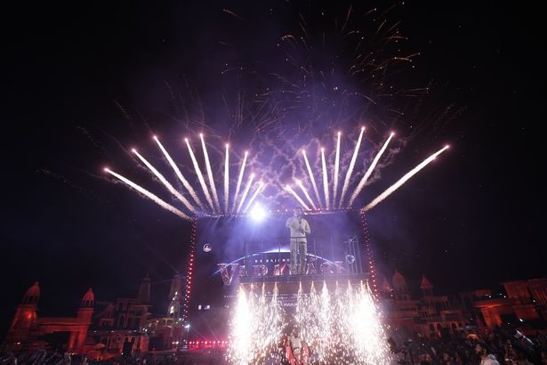 インドのハイデラバードで行われた制作発表イベント