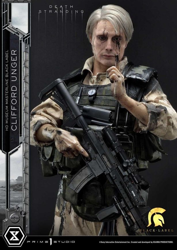 【写真を見る】誕生日おめでとう！60歳になったマッツ・ミケルセンをフィギュアでお祝い(「HDミュージアムマスターラインブラックレーベル デス・ストランディング クリフォード・アンガー」)