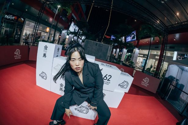 第62回台北金馬映画祭に参加したゆりやんレトリィバァは、QA、セレモニーに登壇した