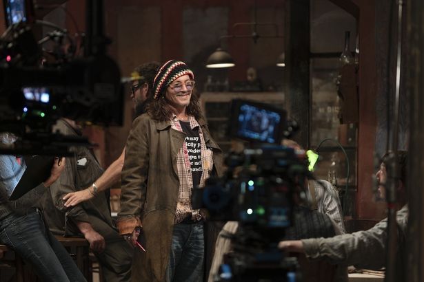 『モディリアーニ！』撮影中のジョニー・デップ