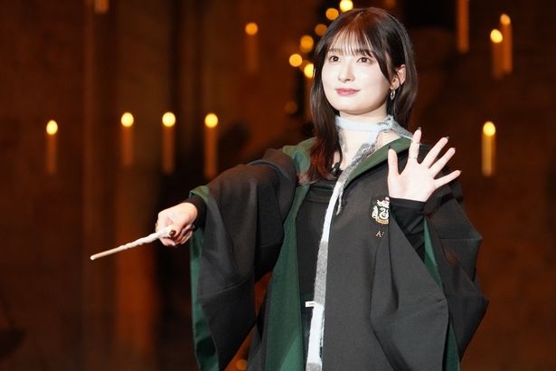 「スタジオツアー東京」初のアンバサダーに就任した吉川愛。「ハリー・ポッター」を好きになったのは母の影響と明かす