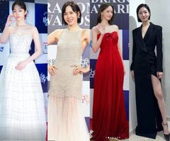 第46回青龍映画賞でドレスアップしたスターの競演！