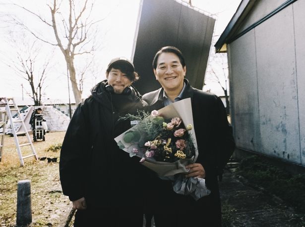 藤井道人とピエール瀧の2ショット