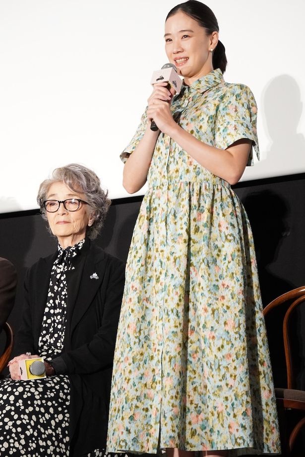 『TOKYOタクシー』初日舞台挨拶の様子