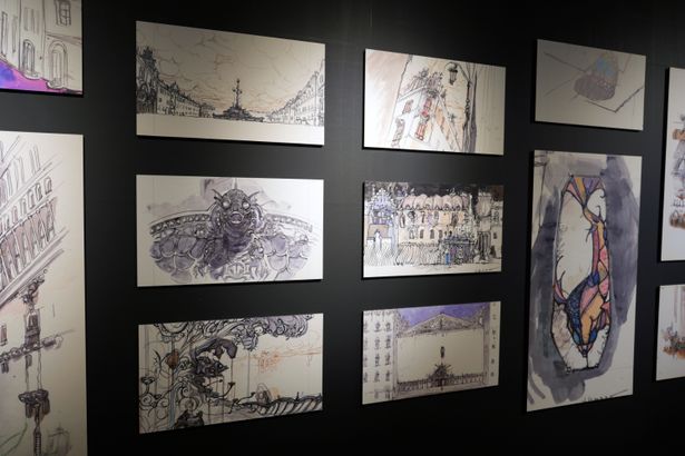 世界観の成り立ちが垣間見える「天使のたまごの世界」のイメージボード