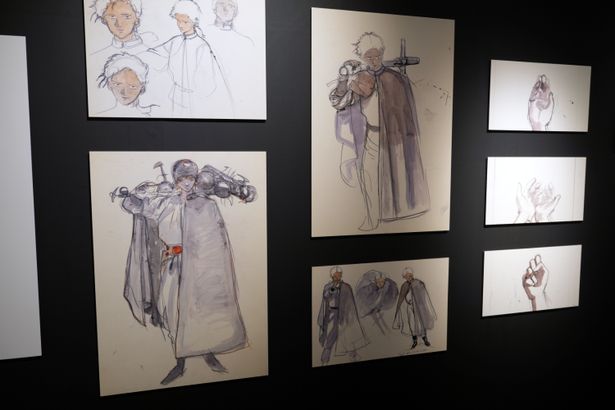 「少年」のイメージボード。映画とはまったく違うものも？