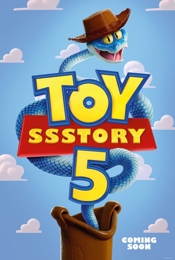 『トイ・ストーリー５』は『ヘビ・ストーリー５』に！