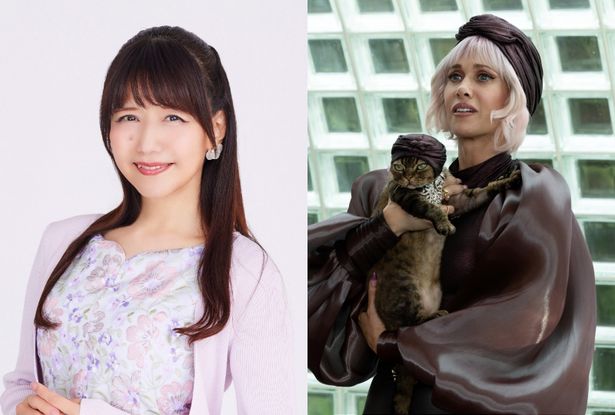 【写真を見る】変わり者の実業家ヴェラを演じる井上喜久子