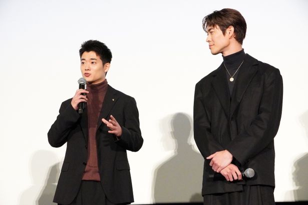 兄弟役の2人が意気投合！