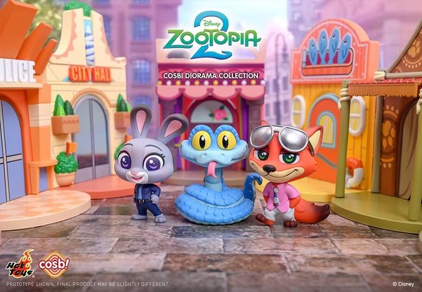 手頃なサイズ感は思わず集めたくなる(「【コスビ】『ズートピア２』ジオラマ・コレクション」)