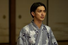 横浜が、上方歌舞伎の名門に生まれた大垣俊介に扮した『国宝』