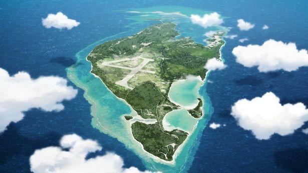 パラオ諸島南部に位置する、ペリリュー島