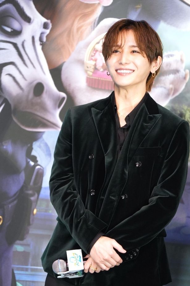 ズートピアの創設者一族でオオヤマネコの御曹司、パウバート役の山田涼介