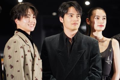 映画『WIND BREAKER／ウィンドブレイカー』(公開中)の公開記念舞台挨拶が開催！水上恒司、木戸大聖、八木莉可子ら豪華キャスト陣が登壇！