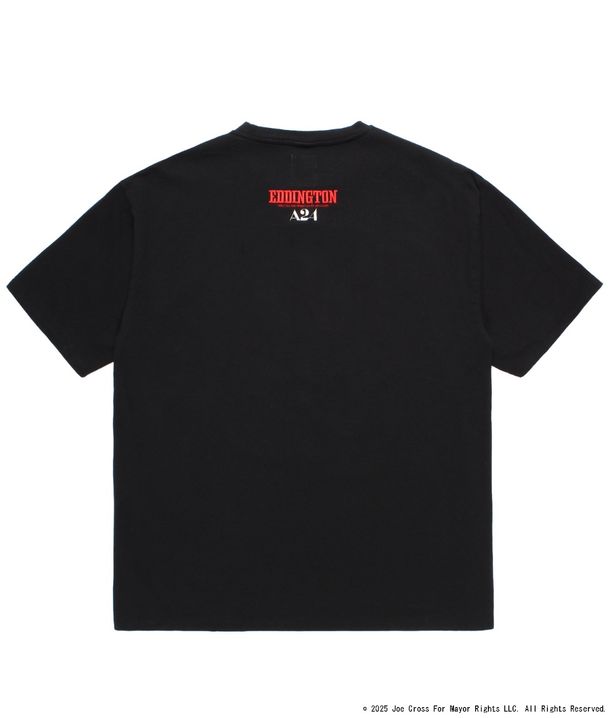 コラボTシャツBLACKの背面のデザイン