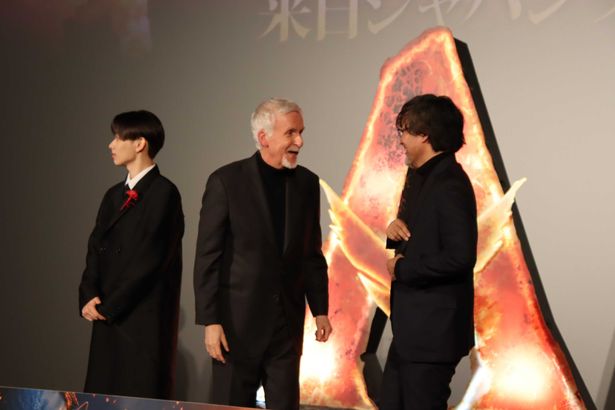 『アバター：ファイヤー・アンド・アッシュ』来日ジャパンプレミアの様子