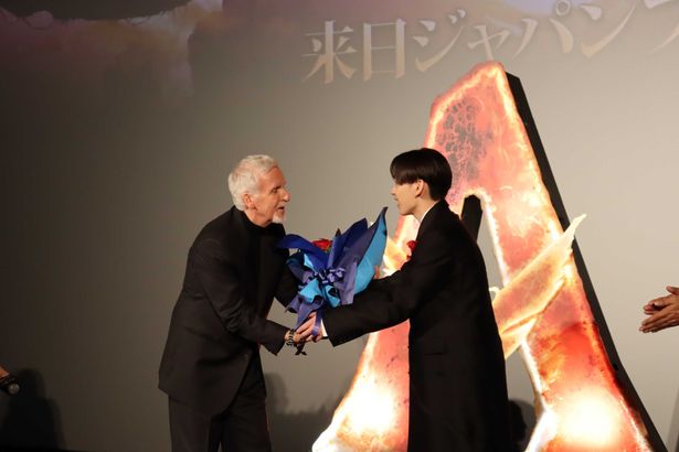 『アバター：ファイヤー・アンド・アッシュ』来日ジャパンプレミアの様子