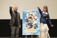 『ガールズ＆パンツァー もっとらぶらぶ作戦です！ 第1幕』のマスコミ向け試写会に監督＆渕上舞が登壇