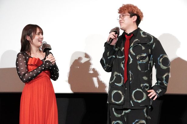 ロアク役のバトリ勝悟、ツィレヤ役の内田真礼に感謝