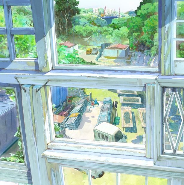 主人公たちが生まれ育った二浦市の風景