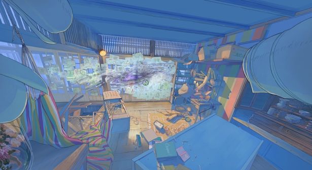 馬島亮子が四宮義俊と共に美術監督を務める