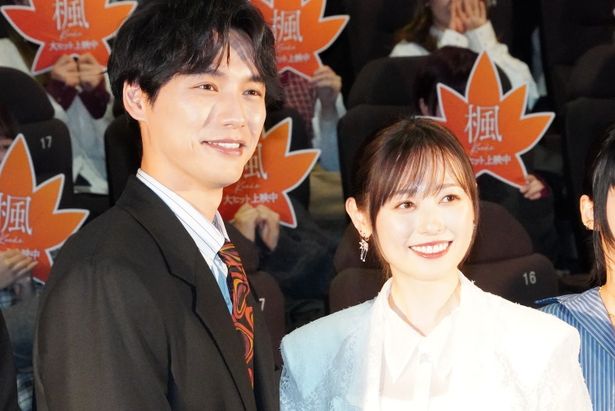 映画『楓』公開記念舞台挨拶の様子