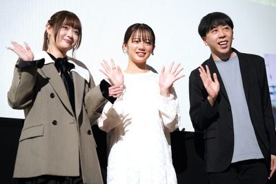  映画『とれ！』 (2026年1月16日公開)の『完成披露記念 コウイチ映画祭り』にコウイチ監督、中島瑠菜、まいきちが登壇！