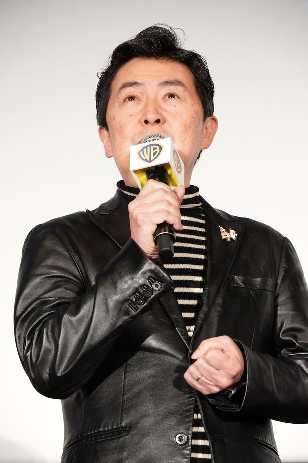 「リドリー・スコットが想いを遂げた作品をたくさんの人と観ることができてうれしい」と話した笠井信輔