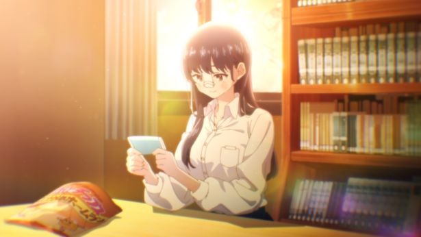 図書室でおにぎりやお菓子を食べることが日課の山田