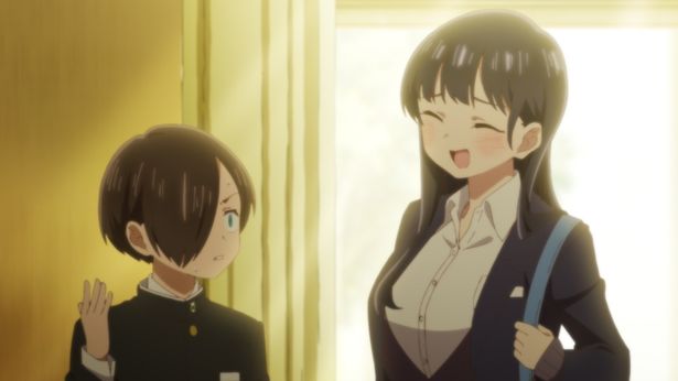 中学生ならではの初々しい恋模様が描かれる