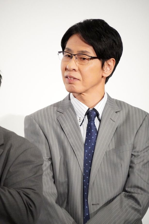『緊急取調室 THE FINAL』初日舞台挨拶に登壇した大倉孝二