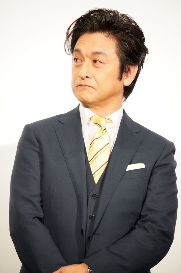 『緊急取調室 THE FINAL』初日舞台挨拶に登壇した石丸幹二