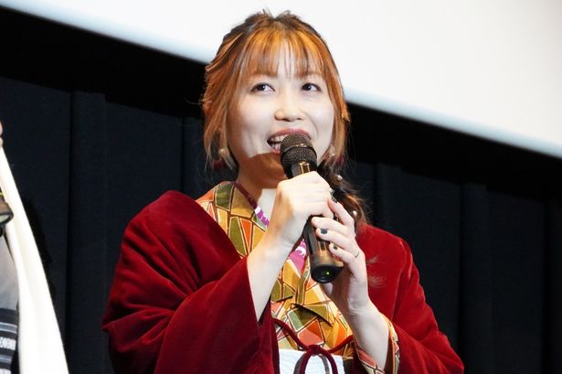 『この本を盗む者は』の公開記念舞台挨拶に登壇した黒澤桂子