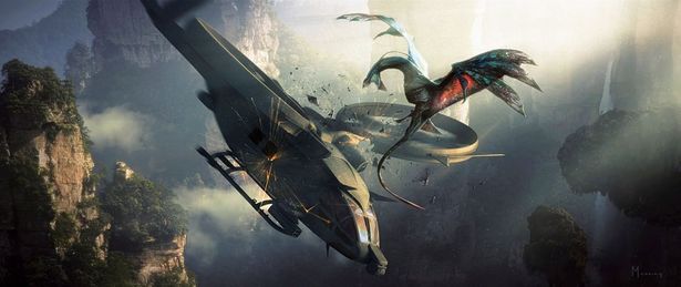 戦闘ヘリやガンシップも捻じ伏せてしまうレオノプテリクス(『アバター』)