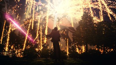 まるで花火のよう…命を奪い合う戦闘のなかにも美しさを表現