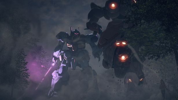 現実世界にモビルスーツがあったら？そんな状況を再現するリアルな戦闘シーン