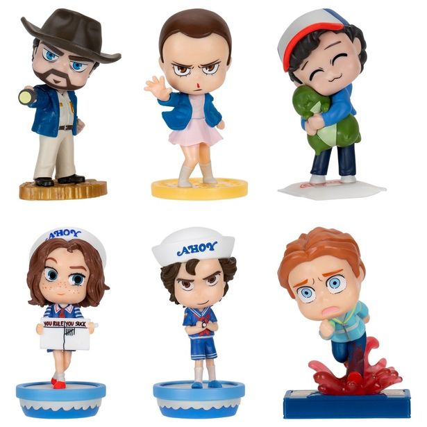 デフォルメされているがツボを抑えたアイテムとなっている(「『ストレンジャー・シングス 未知の世界』「ブラインドボックス」チビ・ミニフィギュア シリーズ1」)