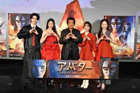 『アバター：ファイヤー・アンド・アッシュ』大ヒット記念舞台挨拶に藤岡ファミリーが集結