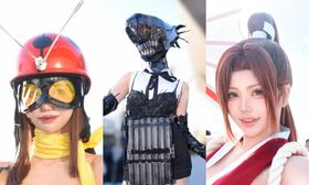 「チェンソーマン」のレゼや電波人間タックルなど、さまざまなキャラに扮したコスプレイヤーが集結！