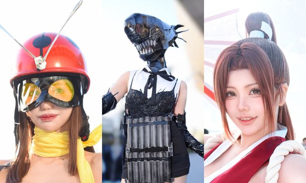 「チェンソーマン」のレゼや電波人間タックルなど、さまざまなキャラに扮したコスプレイヤーが集結！