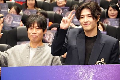 カン・ハヌル＆ユ・ヘジンが出演作の日本公開にあわせて来日舞台挨拶をするのは初！